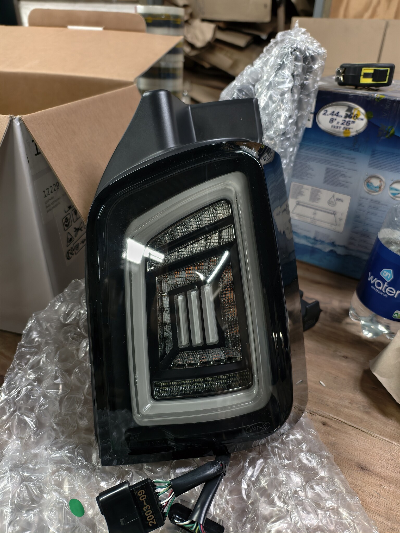 Achterlichten VW T5 Smoke Zwart Wit LED - 68% Korting!