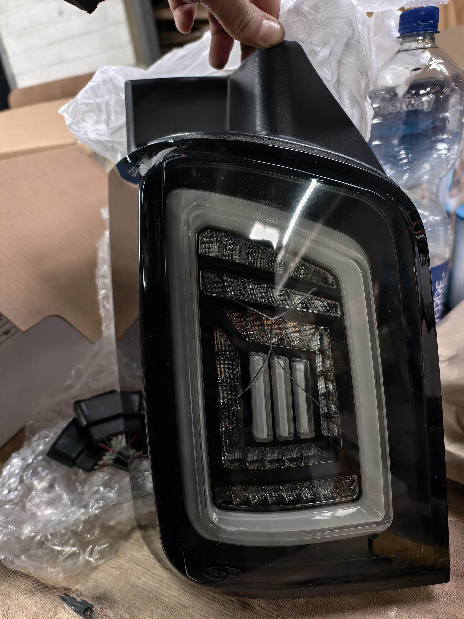 Achterlichten VW T5 Smoke Zwart Wit LED - 68% Korting!