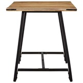 vidaXL Eettafel 140x70x75 cm massief mangohout