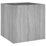 Plantenbak 40x40x40cm Grijs Sonoma Eiken (90% korting!)