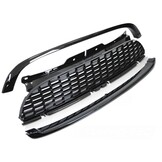 Grill MINI COOPER R56/57/55 06-09 JCW GLANZEND ZWART
