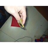 vidaXL Dressoir 65x30x75 cm massief ruw mangohout