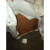 vidaXL Dressoir 65x30x75 cm massief ruw mangohout