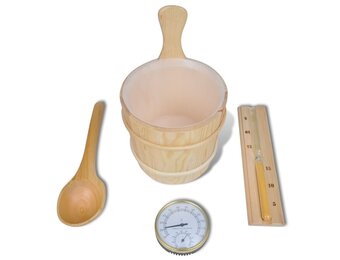 vidaXL 5-delige Sauna-accessoireset | Nu 40% Korting
