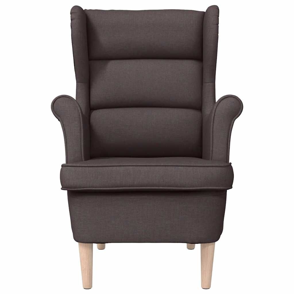 vidaXL Fauteuil Donkerbruin - Geretourneerd met 40% Korting!