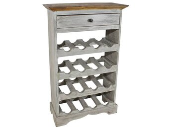 vidaXL Wijnrek Mahoniehout - 40% Korting!