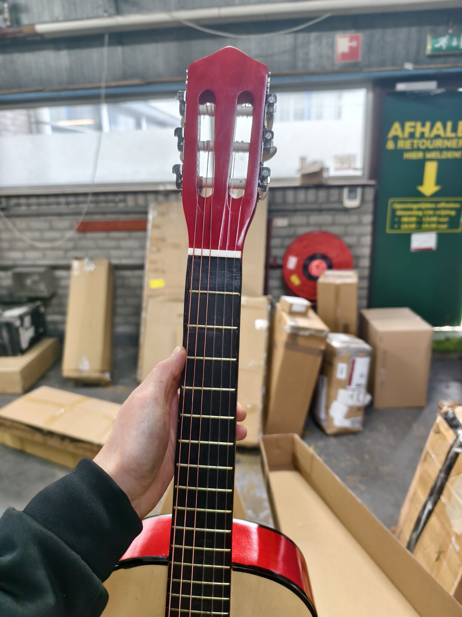 Houten Kindergitaar ECOTOYS - 40% Korting - Vanaf 3 Jaar