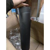 Zwarte Kachelpijp Staal Ø 120mm - 50cm - 40% Korting