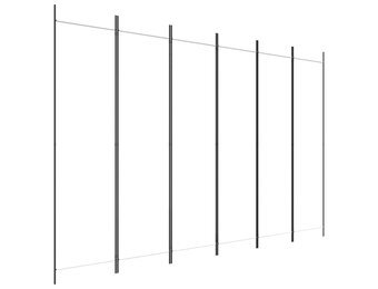 vidaXL Kamerscherm Wit 300x200cm - 40% Korting!