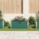 vidaXL Verhoogde Plantenbak Groen - 100x40x45cm - 60% Korting!