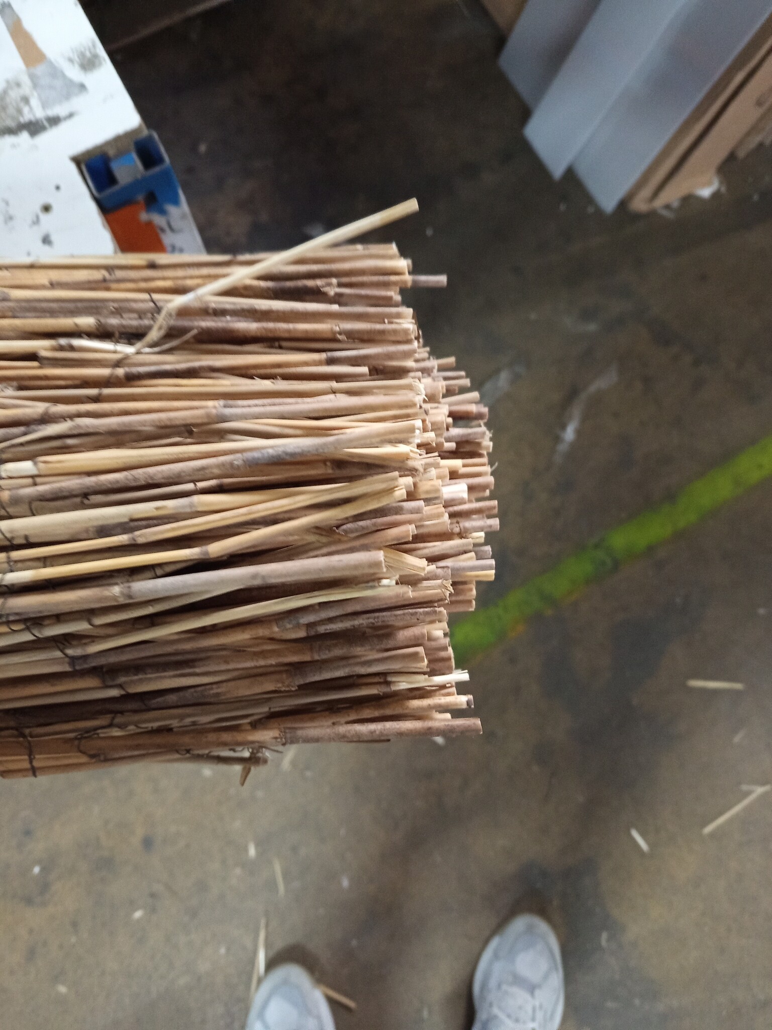 vidaXL Riet Omheining Bruin (400x160cm) - 55% KORTING!