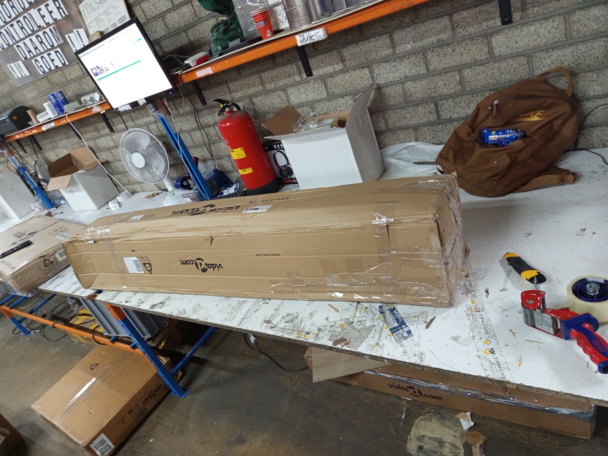 vidaXL Riet Omheining Bruin (400x160cm) - 55% KORTING!