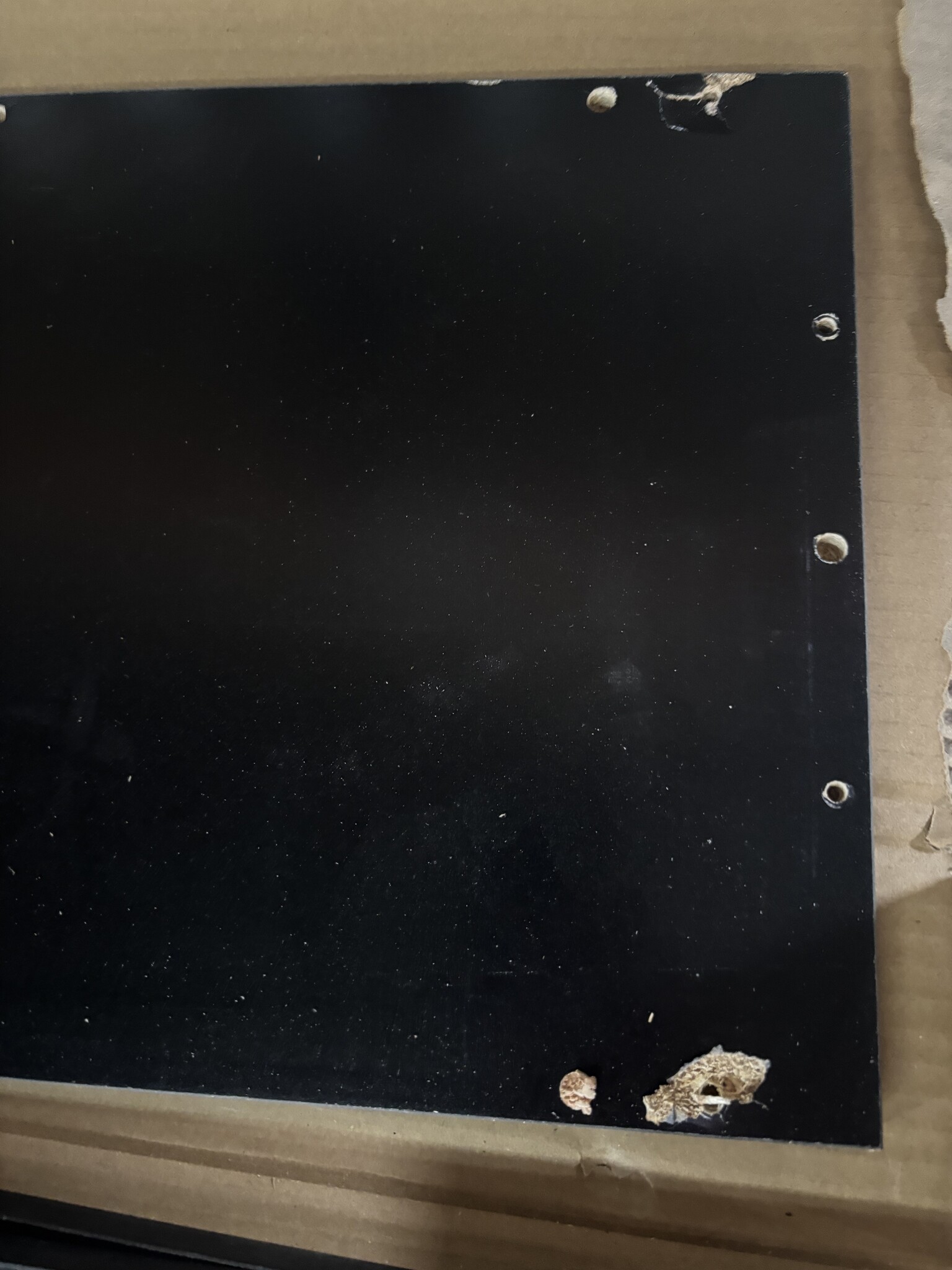 vidaXL Opbergbox 30x35x35 cm | Bewerkt Hout Zwart | -68%