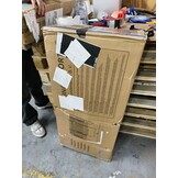 Trampoline 183 cm Blauw met Veiligheidsnet - Ongebruikt (krasjes)