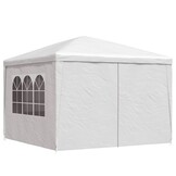 vidaXL Partytent 3x3m Wit - Nu 40% Korting!