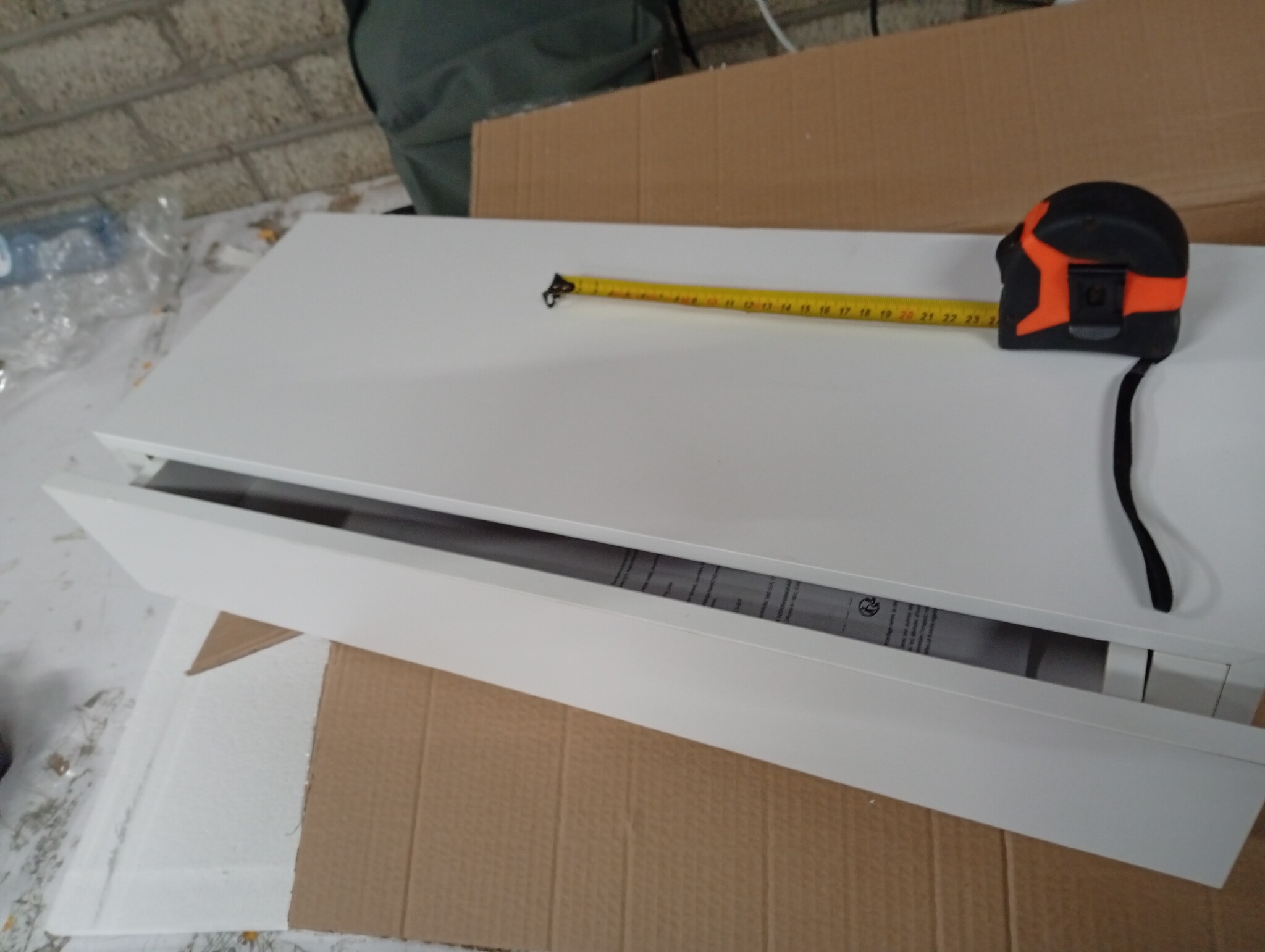 vidaXL Wandschap met Lade (60cm) - 55% Korting