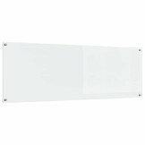 vidaXL Keuken Achterwand Gehard Glas Doorzichtig 120x40cm - Nu 55% Korting!