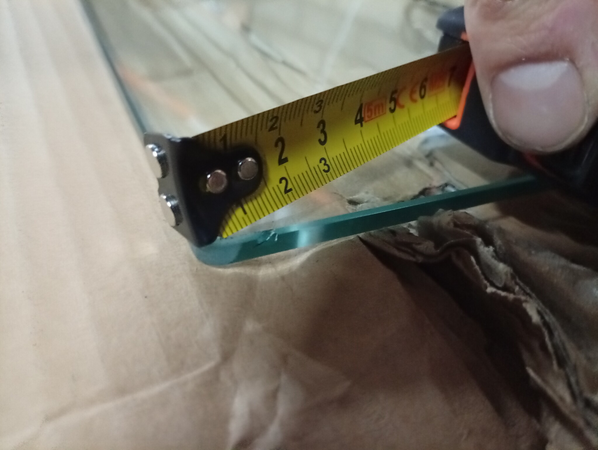 vidaXL Keuken Achterwand Gehard Glas Doorzichtig 120x40cm - Nu 55% Korting!