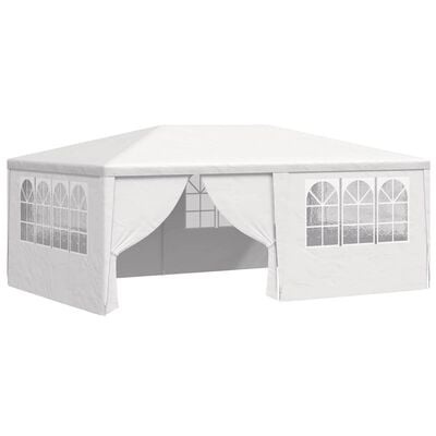 vidaXL Partytent met zijwanden professioneel 90 g/m² 4x6 m wit