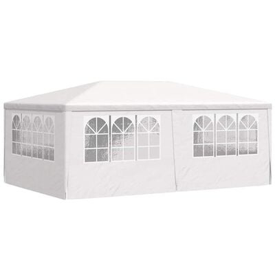 vidaXL Partytent met zijwanden professioneel 90 g/m² 4x6 m wit