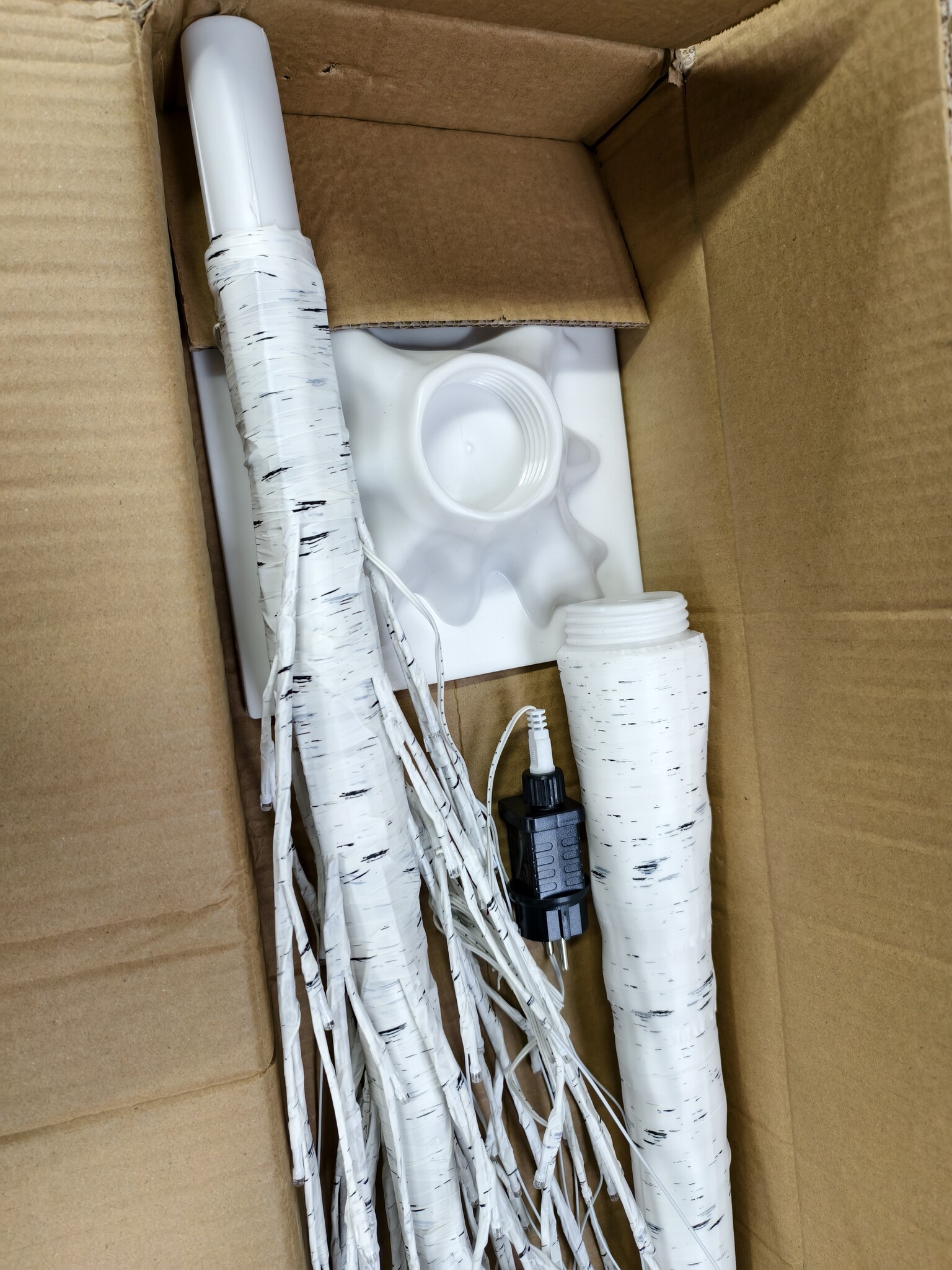 Kunstboom 180 cm met LED verlichting – Decoratie Berkenboom