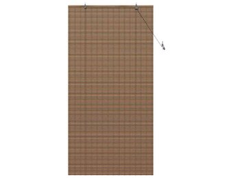 vidaXL Bamboe Raamblind Bruin 120x220cm - 40% Korting!