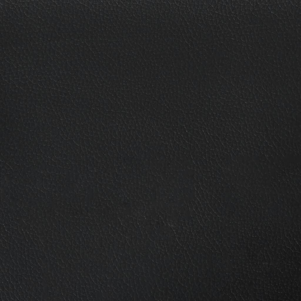 vidaXL Tweezitsbank 120 cm Zwart Kunstleer - 40% Korting!