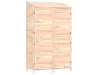 vidaXL Tuinschuur 102x52x174,5 cm (55% korting) - Massief vurenhout