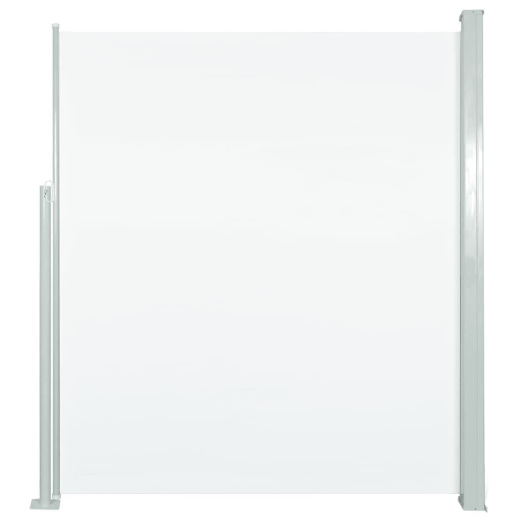 vidaXL Tuinscherm Uittrekbaar 160x300 cm Crème - 40% Korting