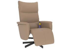 vidaXL Massagestoel met 64% Korting - Kunstleer Cappuccino