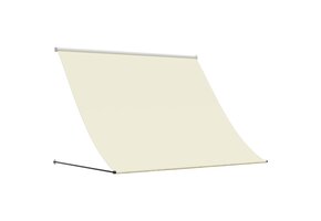 vidaXL Luifel Uittrekbaar 250x150 cm - Crèmekleurig (56% Korting!)