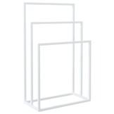 vidaXL Handdoekenrek Vrijstaand - Wit, 48x24x79 cm - 68% Korting!