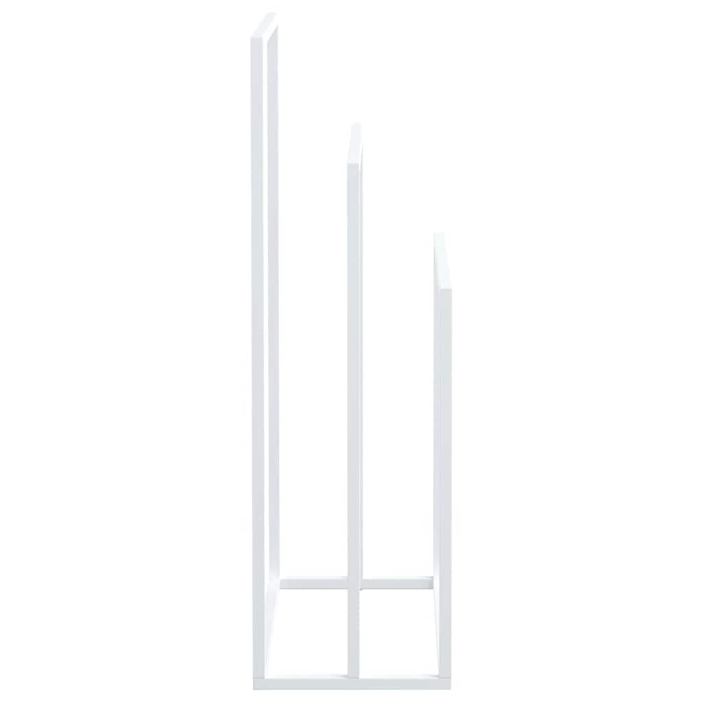 vidaXL Handdoekenrek Vrijstaand - Wit, 48x24x79 cm - 68% Korting!