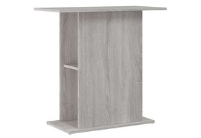 vidaXL Aquariumstandaard Grijs Sonoma 75x36x72,5 cm | 47% Korting