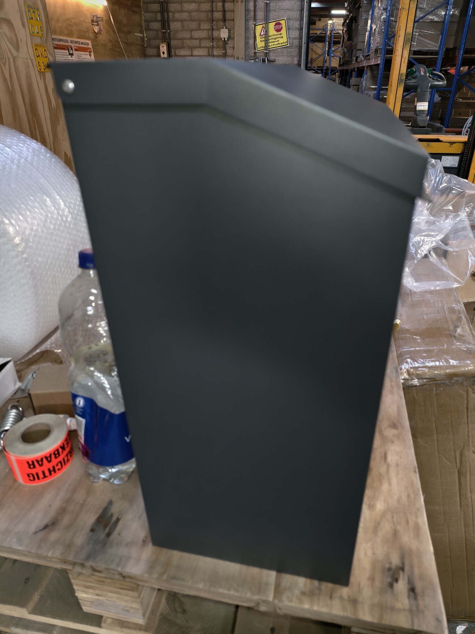 Pakketbrievenbus Antraciet (40% Korting) - 43x24x52 cm Metaal