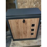 Pakketbrievenbus Antraciet (40% Korting) - 43x24x52 cm Metaal