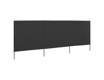 vidaXL Windscherm 3-panelen 400x120 cm - 40% Korting!