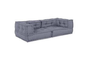 vidaXL Kussen Grijs 140x70cm Polyester - 46% Korting