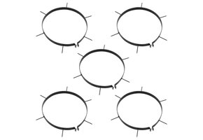 vidaXL Beluchtingsklemmen 5 st. met spikes Ø 30 cm - 40% Korting!