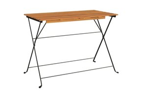 vidaXL Bistrotafel Inklapbaar 100x54x71cm - 70% Korting