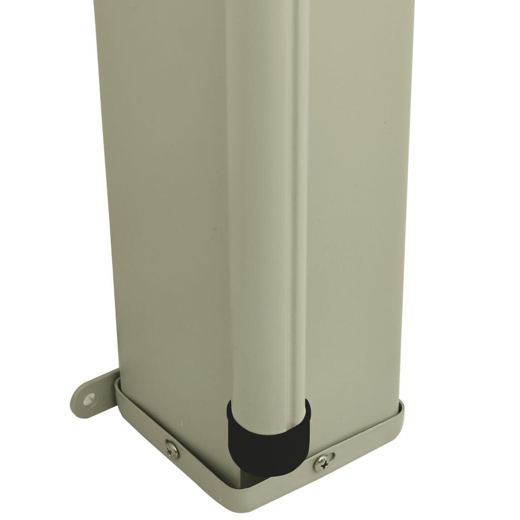 VidaXL Uittrekbaar Tuinscherm - 140x300cm Grijs - 70% Korting!