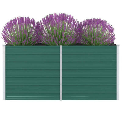 VidaXL Verhoogde Plantenbak 160x80x77cm Groen - 46% Korting!