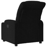 vidaXL Fauteuil Verstelbaar Stof Zwart - 60% Korting!