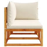 vidaXL Tuinbank 2-zits Massief Acaciahout & Kussens - 35% Korting!
