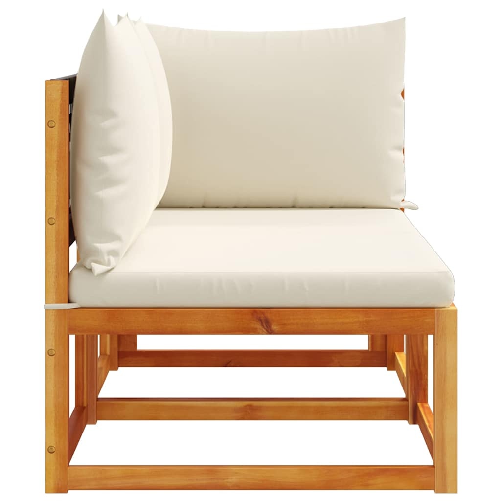 vidaXL Tuinbank 2-zits Massief Acaciahout & Kussens - 35% Korting!