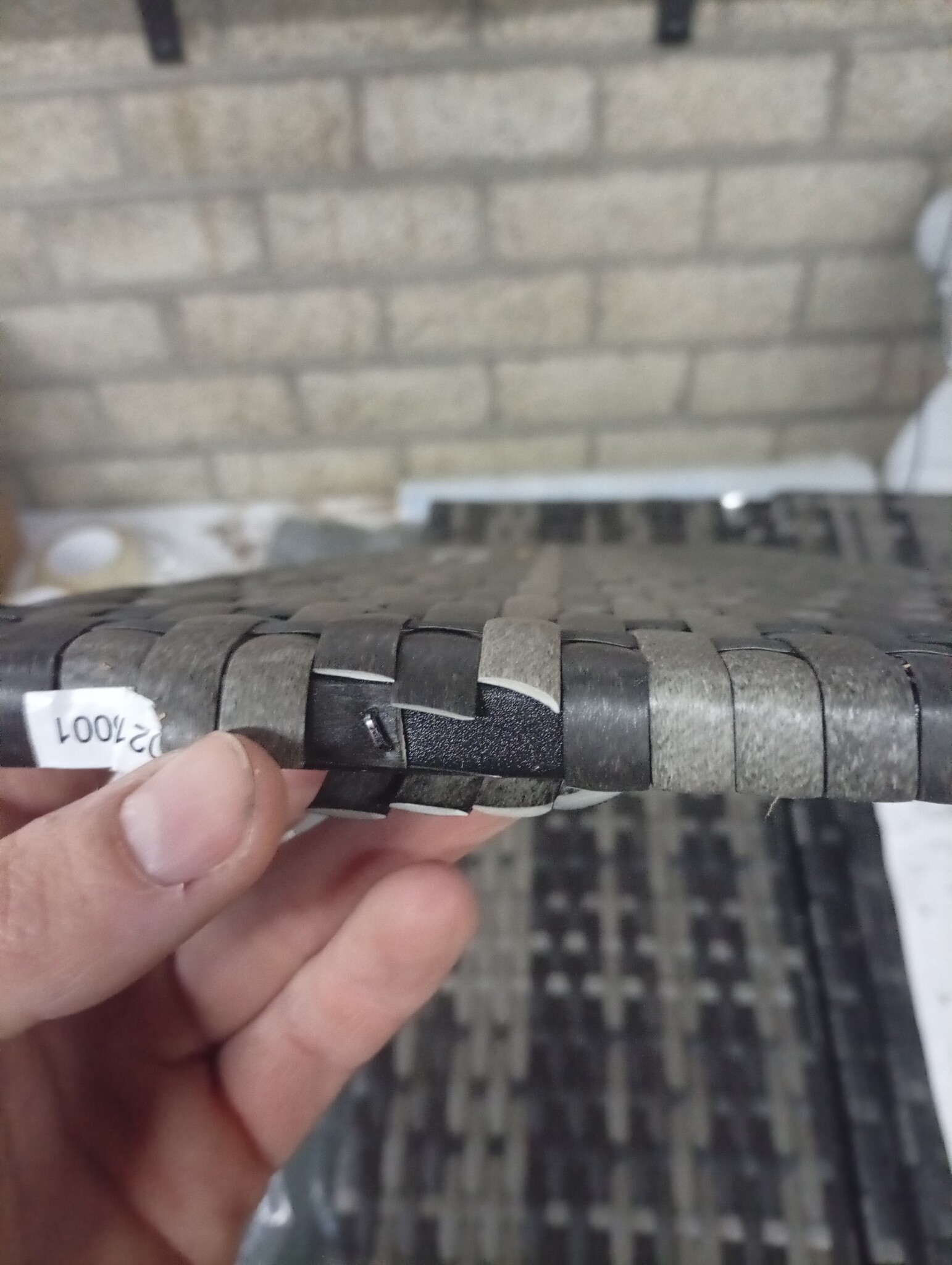 VidaXL Voetenbank Poly Rattan Grijs - 76% Korting