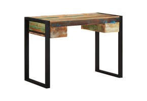 vidaXL Gerecycled Houten Bureau (55% Korting) - Vintage Stijl