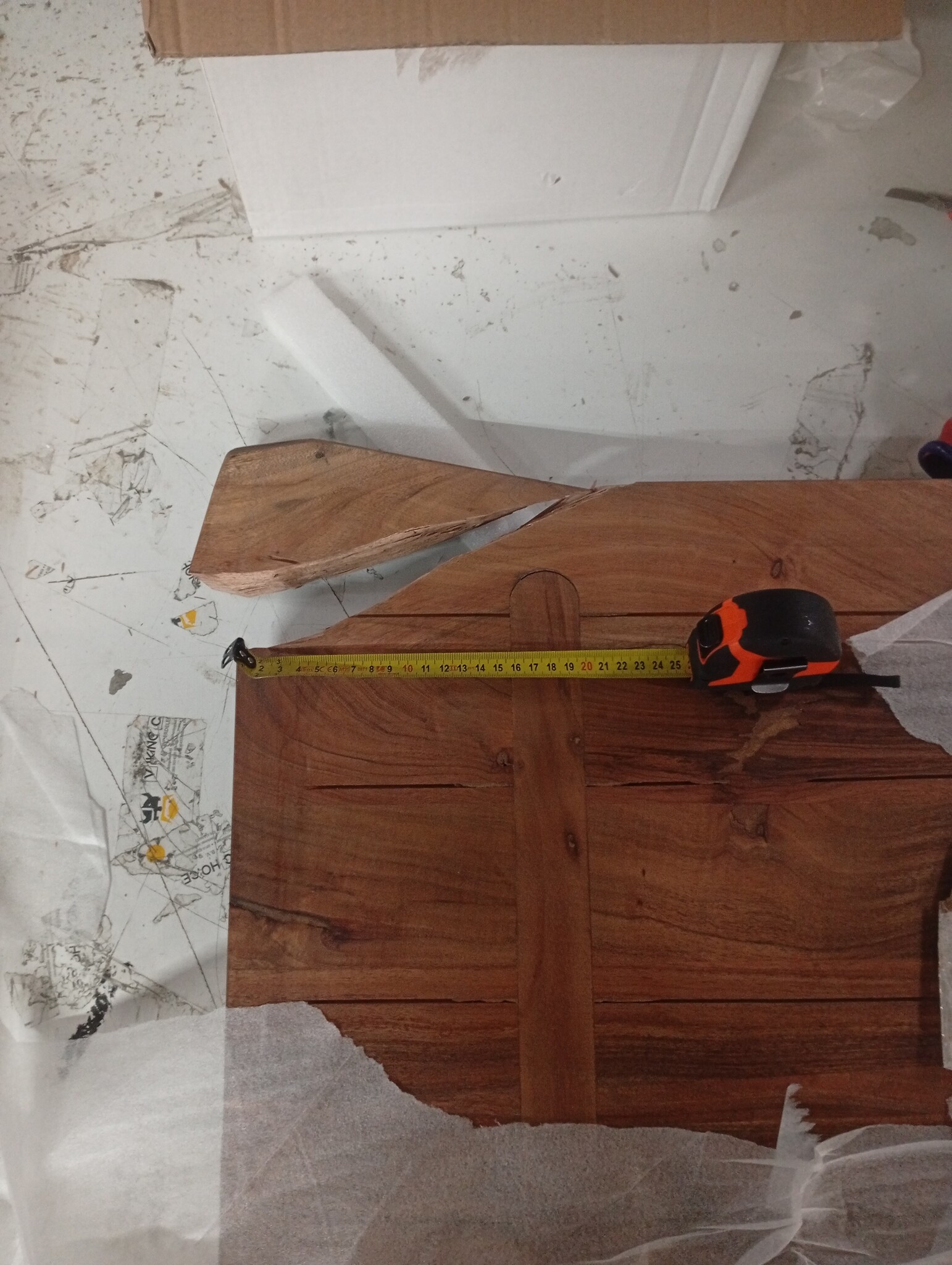 vidaXL Tafelblad 70x70 cm Massief Gerecycled Hout - 60% Korting!