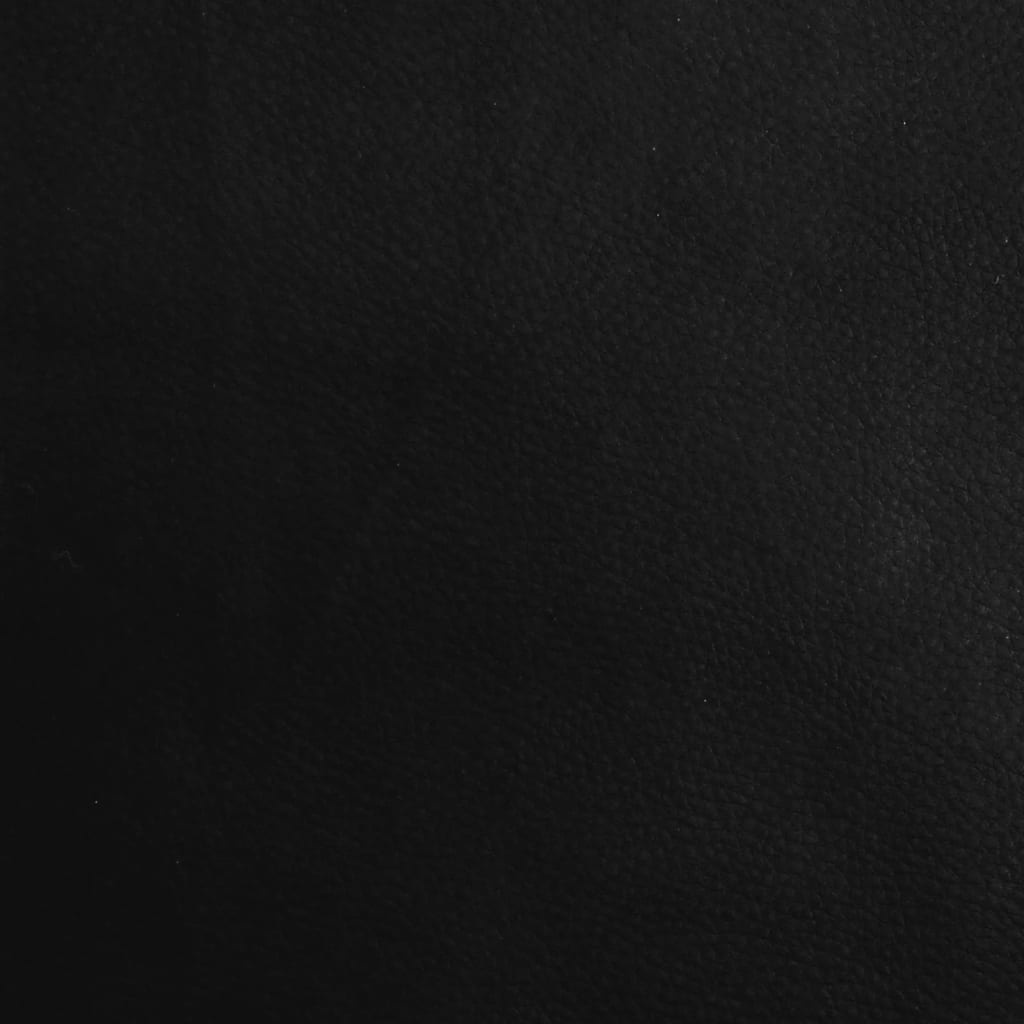 vidaXL Fauteuil Kunstleer Zwart - 60% Korting