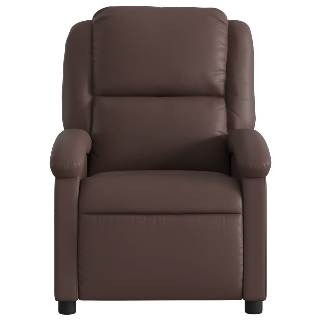 vidaXL Fauteuil Kunstleer Bruin - 40% Korting!
